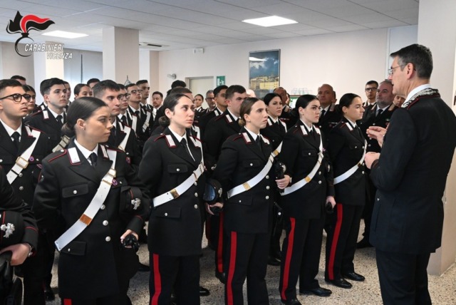 In provincia sono arrivati 37 nuovi Carabinieri: tutti ai reparti operativi