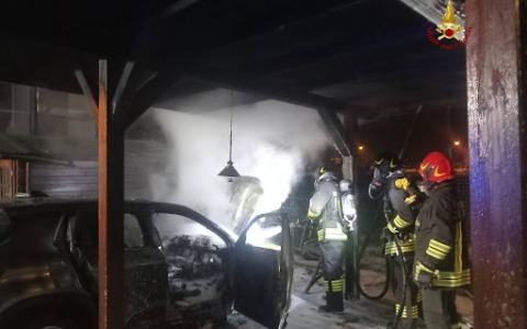 Veicolo in fiamme a Montecchio Maggiore: il proprietario l’aveva acquistato la scorsa primavera
