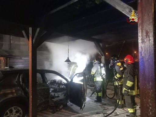 Veicolo in fiamme a Montecchio Maggiore: il proprietario l’aveva acquistato la scorsa primavera