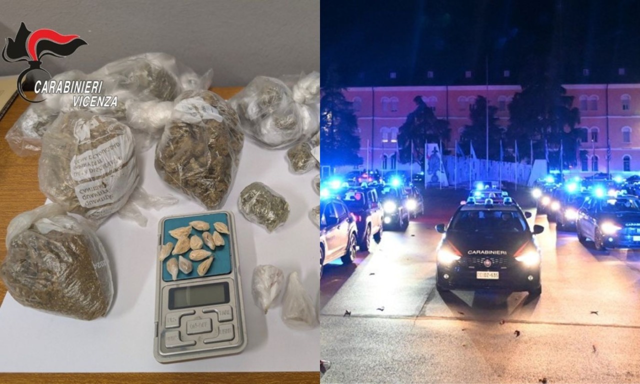 Banda nigeriana gestiva da Vicenza lo spaccio di cocaina ed eroina in Veneto: droga dai Paesi Bassi portata da corrieri che la ingerivano