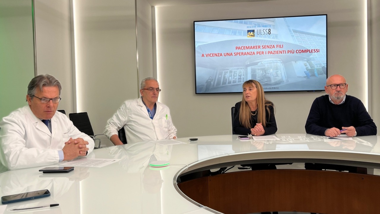 Cardiologia di Vicenza all’avanguardia: al San Bortolo impiantati “pacemaker senza fili”