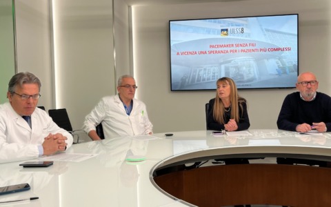 Cardiologia di Vicenza all’avanguardia: al San Bortolo impiantati “pacemaker senza fili”