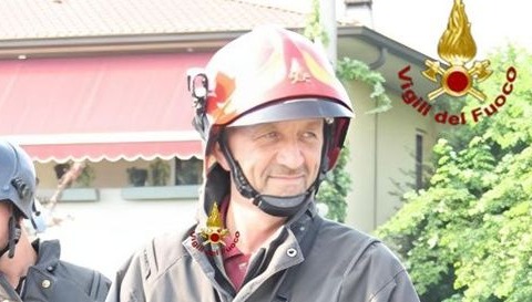 Lutto per i Vigili del fuoco: si è spento Luca Casarotto, Capo Reparto e Capo Distaccamento di Arzignano