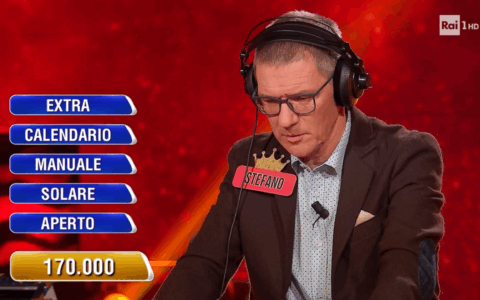 Stefano di Rosà a L’Eredità: sfiora 170mila euro di montepremi al suo debutto
