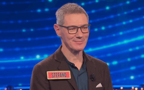 Stefano da Rosà a “L’Eredità” esce dopo sette puntate e tre “ghigliottine” (ma nessuna vincita)