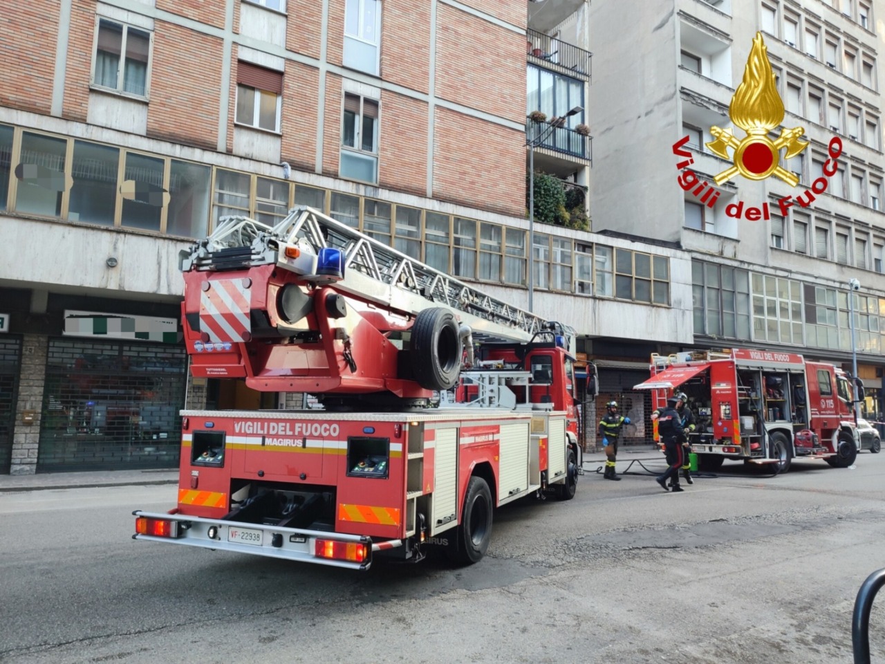 2026 01 20 Vicenza, incendio monopattino