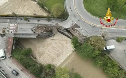 Cede il braccio della gru: operaio ferito nel cantiere di Ponte dei Nori a Valdagno