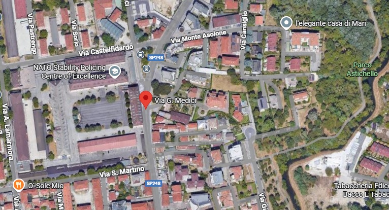 Vicenza, via Giacomo Medici