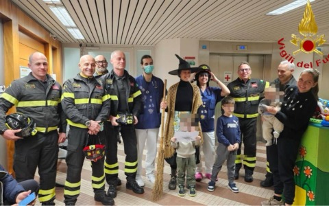 La Befana vola al Comando di Vicenza e all’Ospedale San Bassiano
