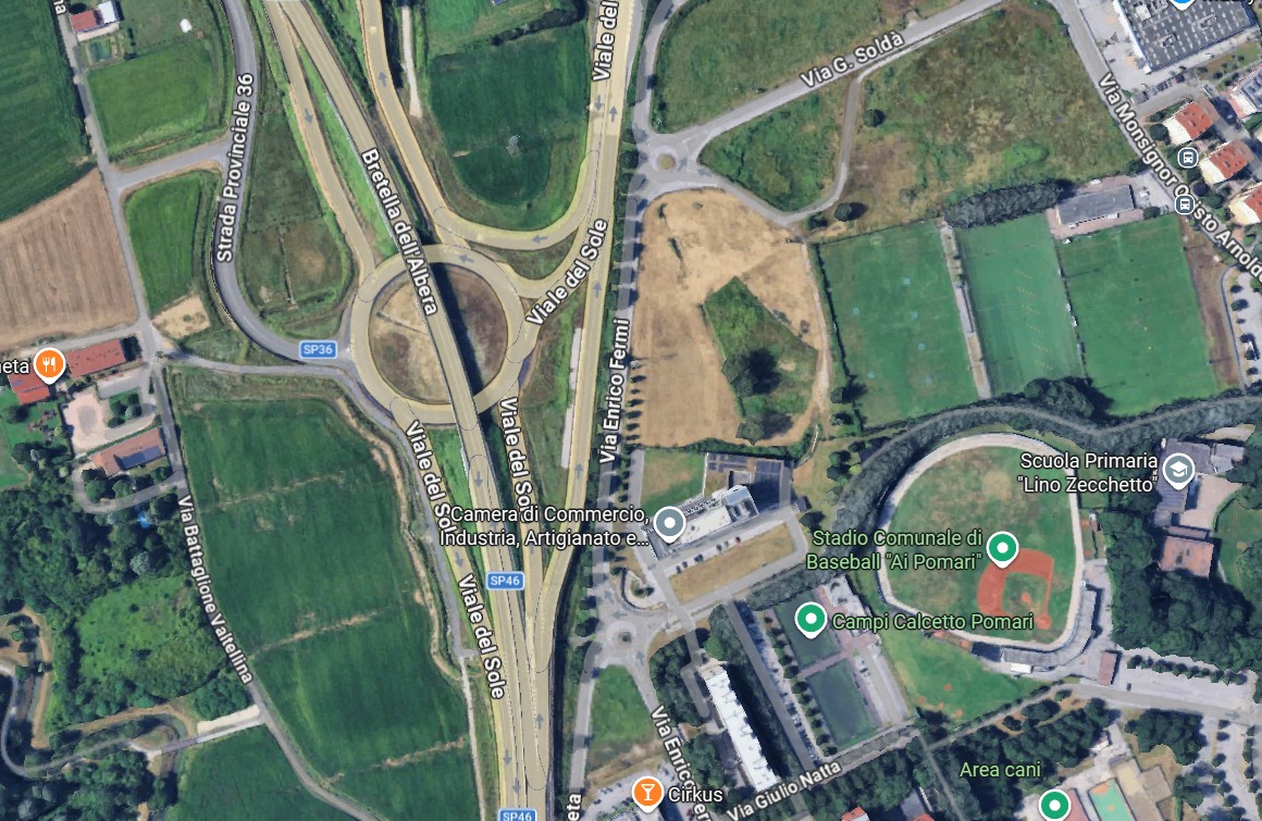 Viale del Sole, chiude la rampa verso la bretella di strada Pasubio: stop alle inversioni pericolose