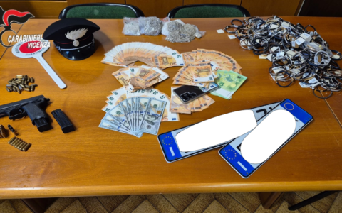 Tre furti aggravati di notte in aziende di Isola Vicentina e Villaverla: fermati tre banditi nel milanese