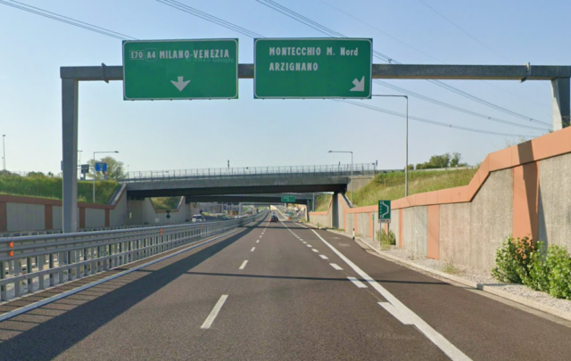Schianto tra due auto sulla Pedemontana tra Malo e Montecchio Maggiore: due feriti
