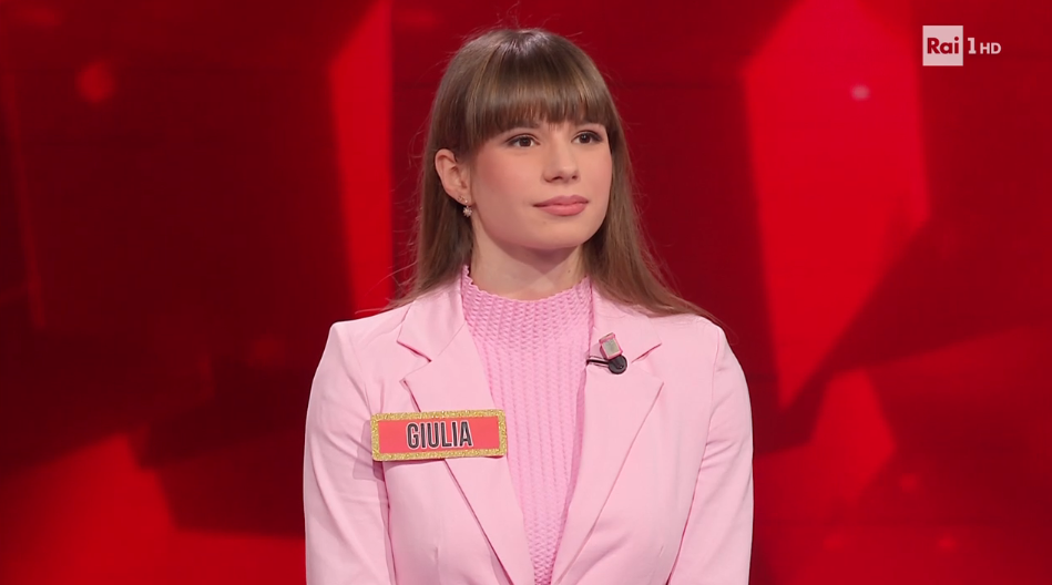 Giulia di Torri di Quartesolo all’Eredità arriva alla Ghigliottina: tifiamo per lei stasera alle 18:40!