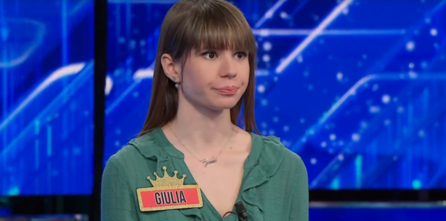 Giulia di Torri di Quartesolo si ferma al Triello nella puntata del 26 marzo: stasera rigiocherà alle 18:40