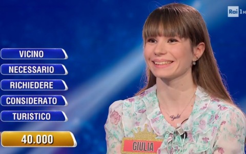 Buona la terza alla “Ghigliottina”: Giulia da Torri di Quartesolo vince 40mila euro all’Eredità